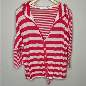 Maurices Striped Dolman Hoodie